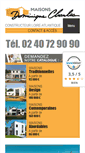 Mobile Screenshot of maisonsdominiquecharles.fr